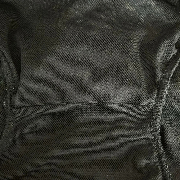 Jared Lang Swim Trunks Mustache Print Multi-Colored on Black - Size Medium - Picture 5 of 5